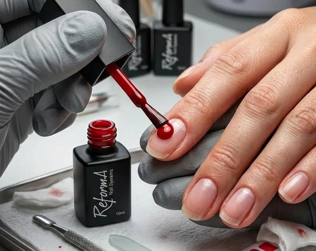 Zatowarowanie salonów kosmetycznych w lakiery hybrydowe, bazy i żele do paznokci